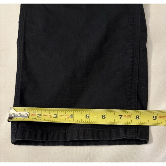 ARIAT Rebar M4 Black Durastretch Double Front Relaxed Straight Black Jeans 36x30 - Picture 12 of 15